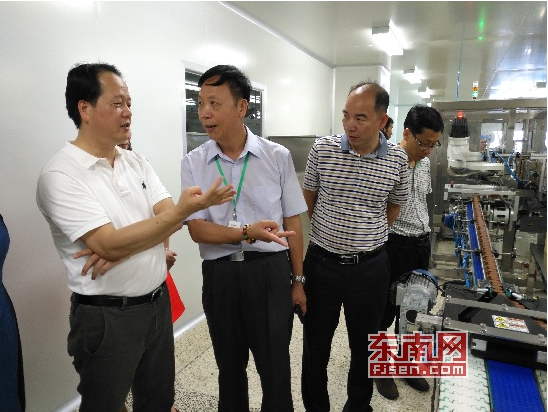 漳州市食药监局领导调研指导药业产业发展