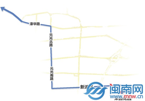 临时线路1：荣昌花园至长富山陵园